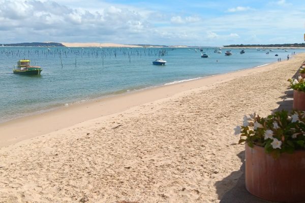 10 Cap Ferret – Strand mit Blick auf die Dune du Pilat