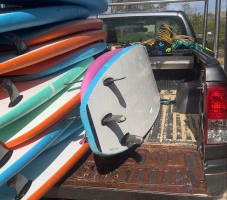 8 Surfbretter